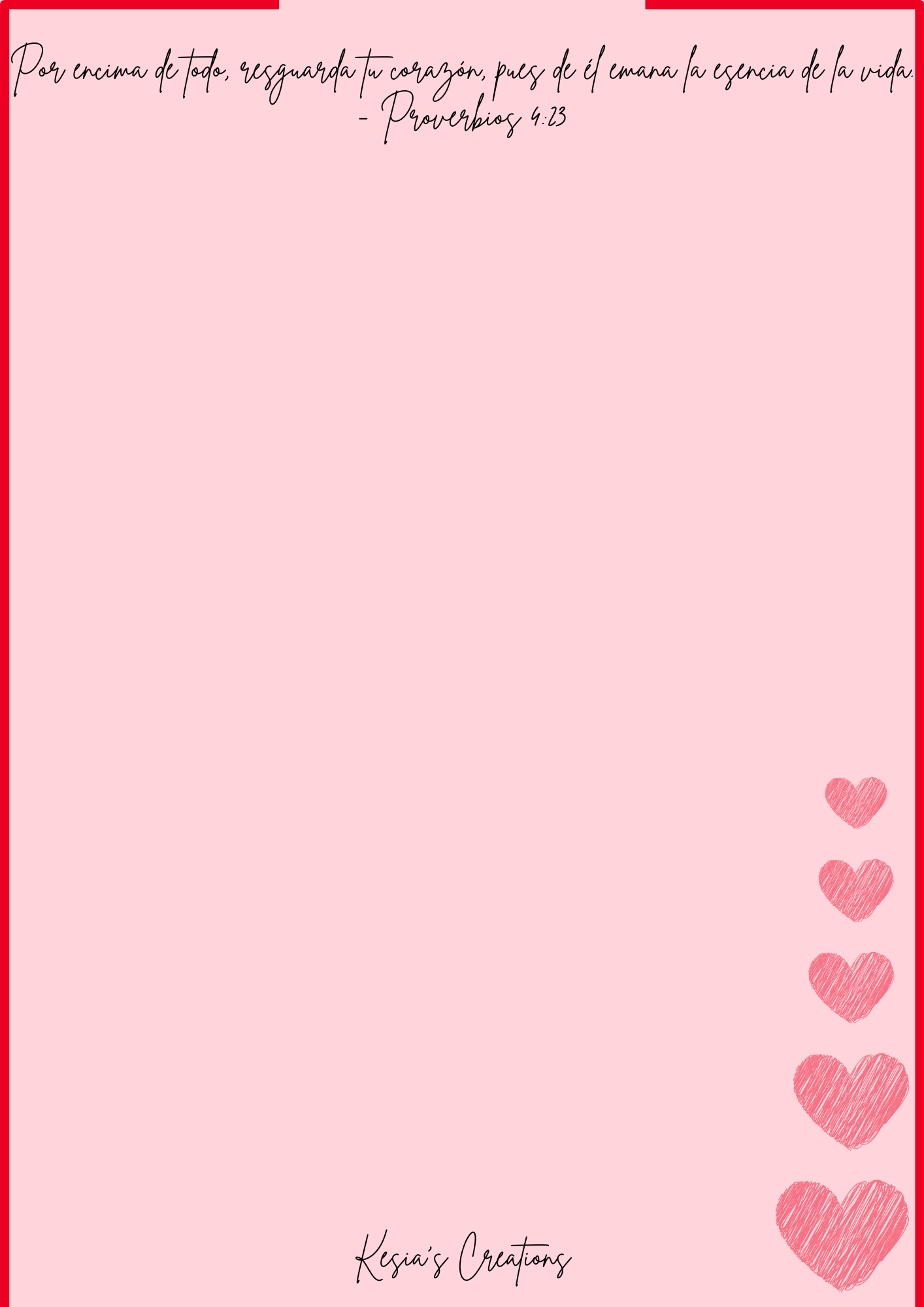 LIBRETA DE NOTAS / GUARDA TU CORAZÓN