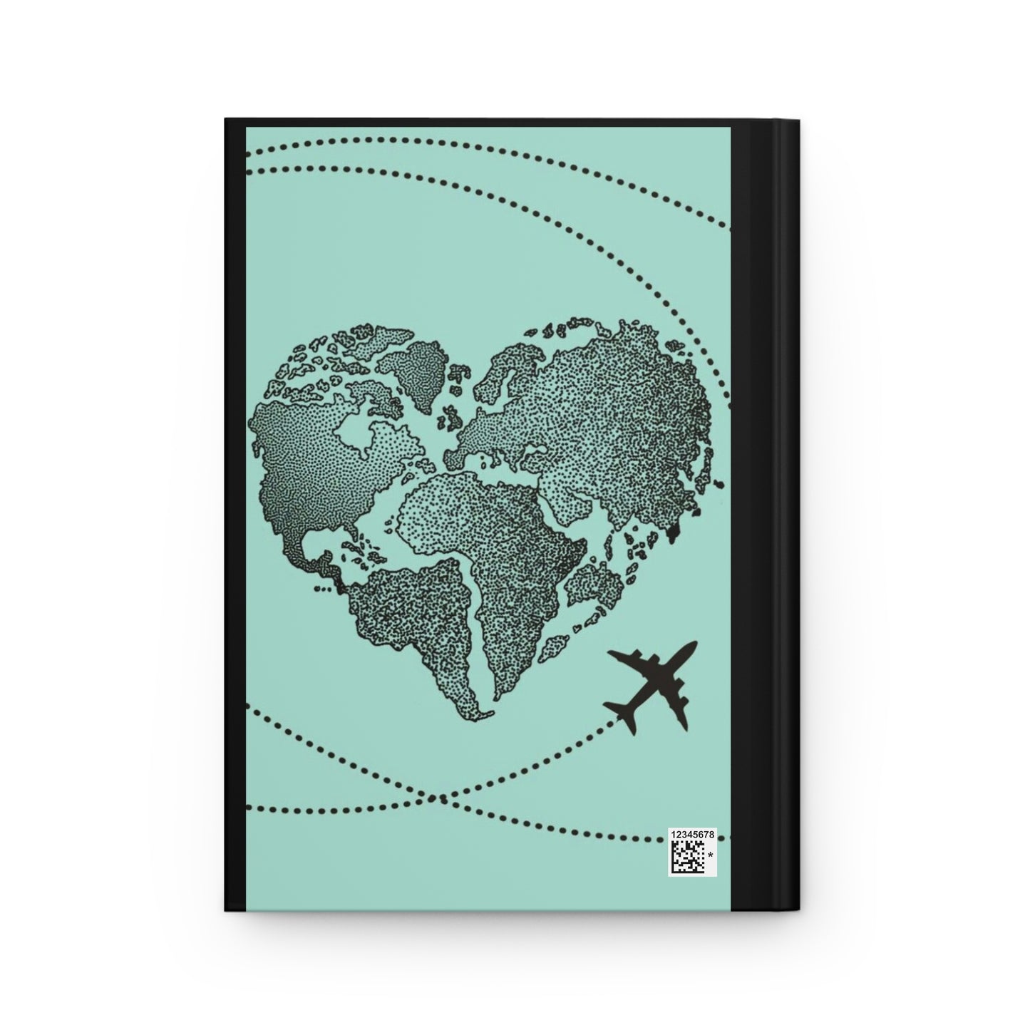 journal de carpeta dura / Amo viajar el mundo