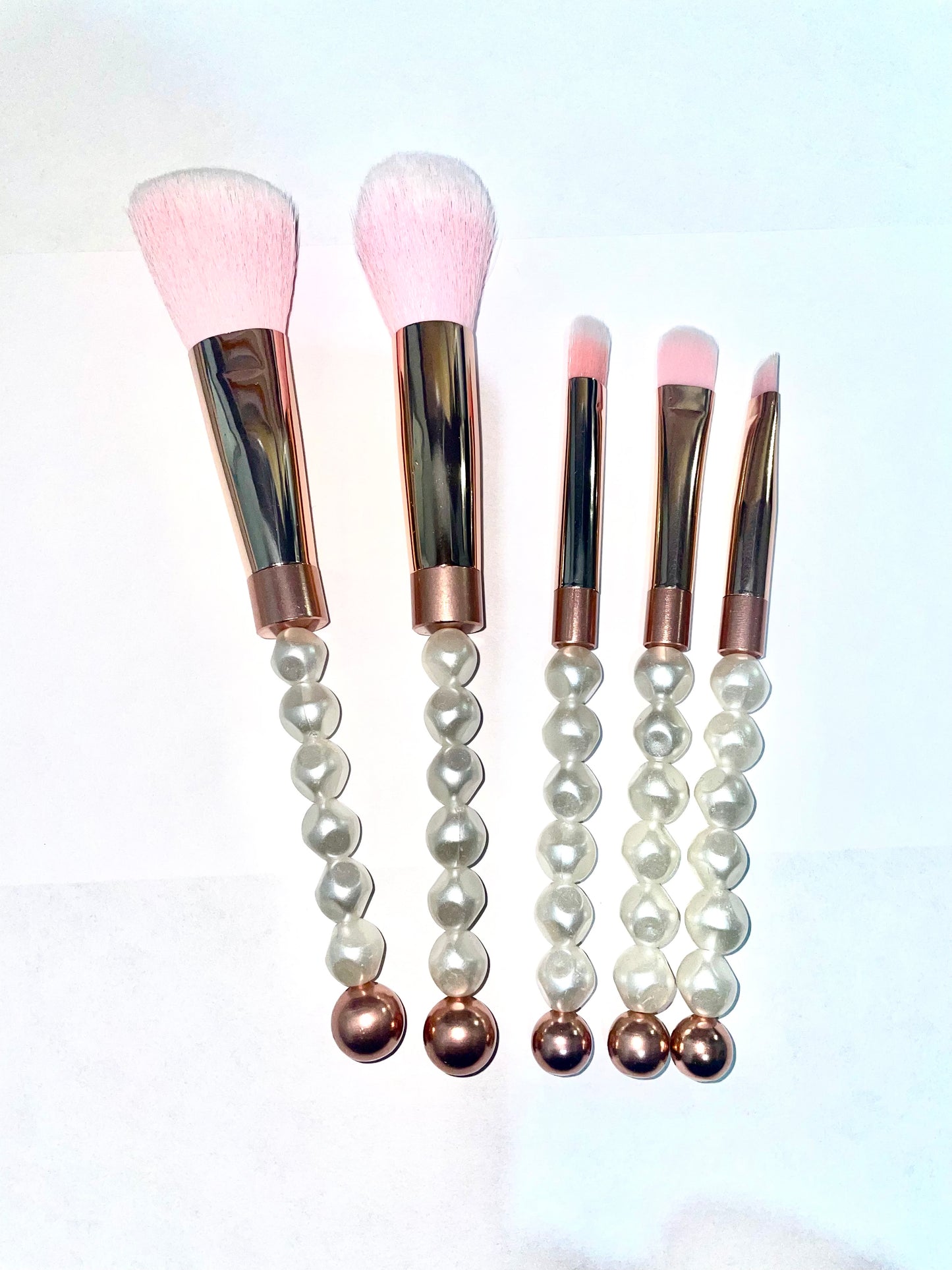 Set de 5  brochas de maquillaje